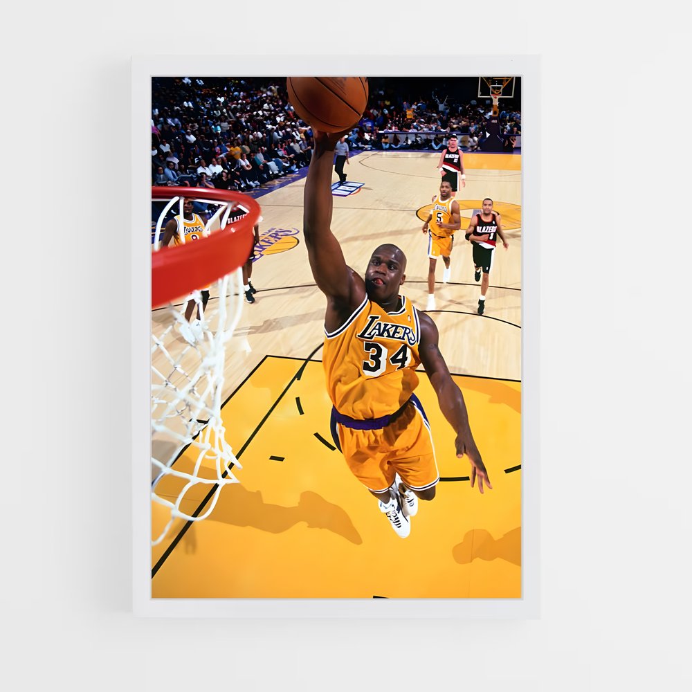 Poster Kobe Dunk Magic – affiche Basketball (vue 3)